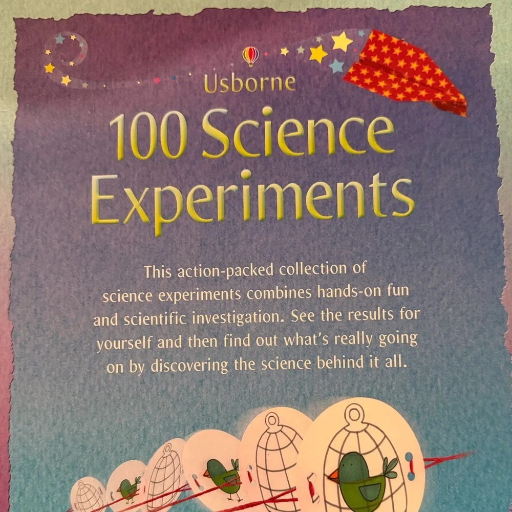 Usborne 100 Science Experiments Book - Picture 2 of 2